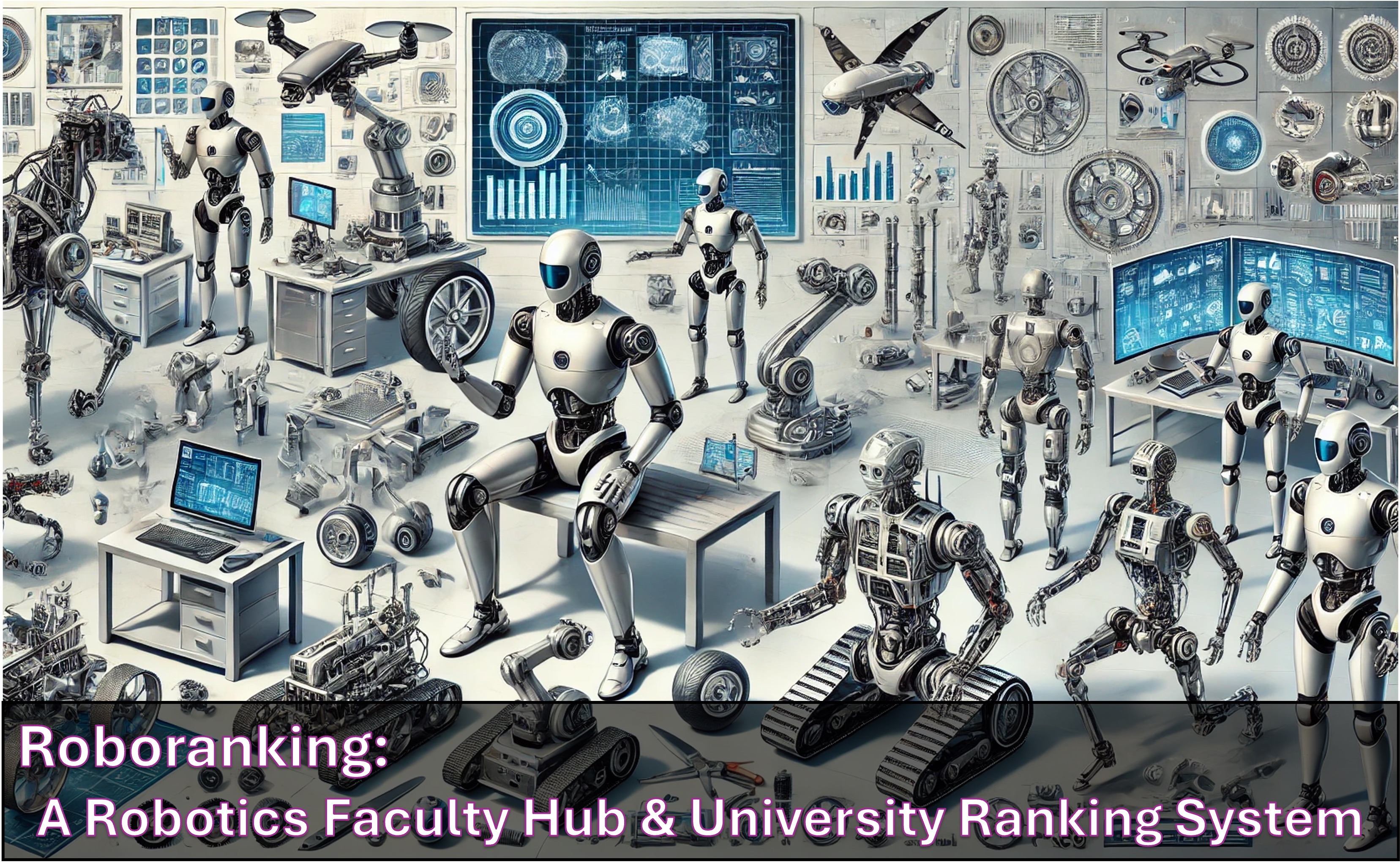 Roboranking: Robotics Faculty Hub & University Ranking System